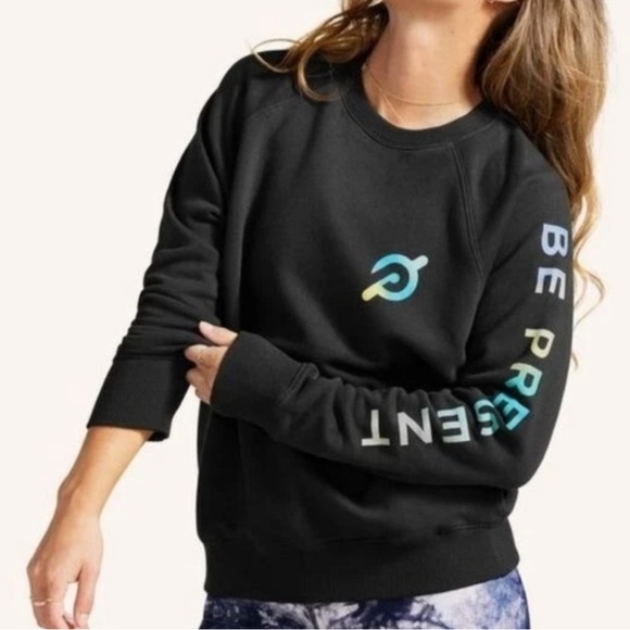 Spiritual Gangster Peloton - Be Present Sweatshirt NWT - Picture 1 of 6